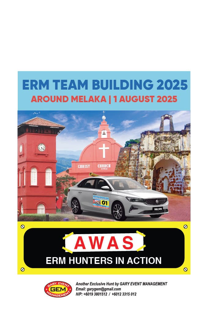 ERM Team Building 2025 Around Melaka